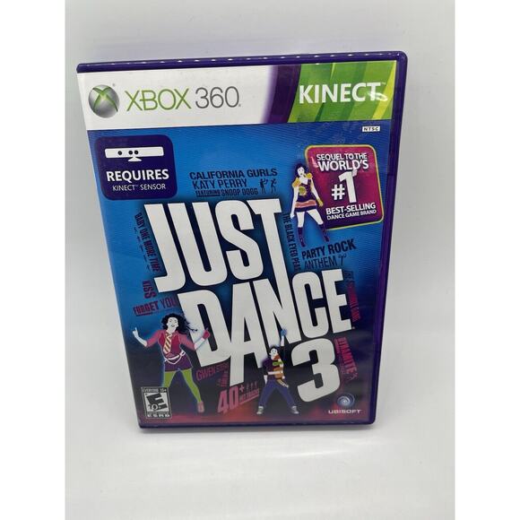 Just Dance 3 (Microsoft Xbox 360, 2011) Used Complete - Picture 1 of 4